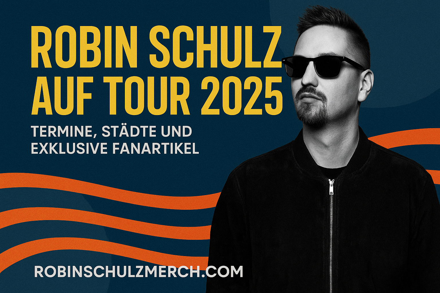 Robin Schulz Live 2025 – Tourdaten, Städte und die besten Fanartikel